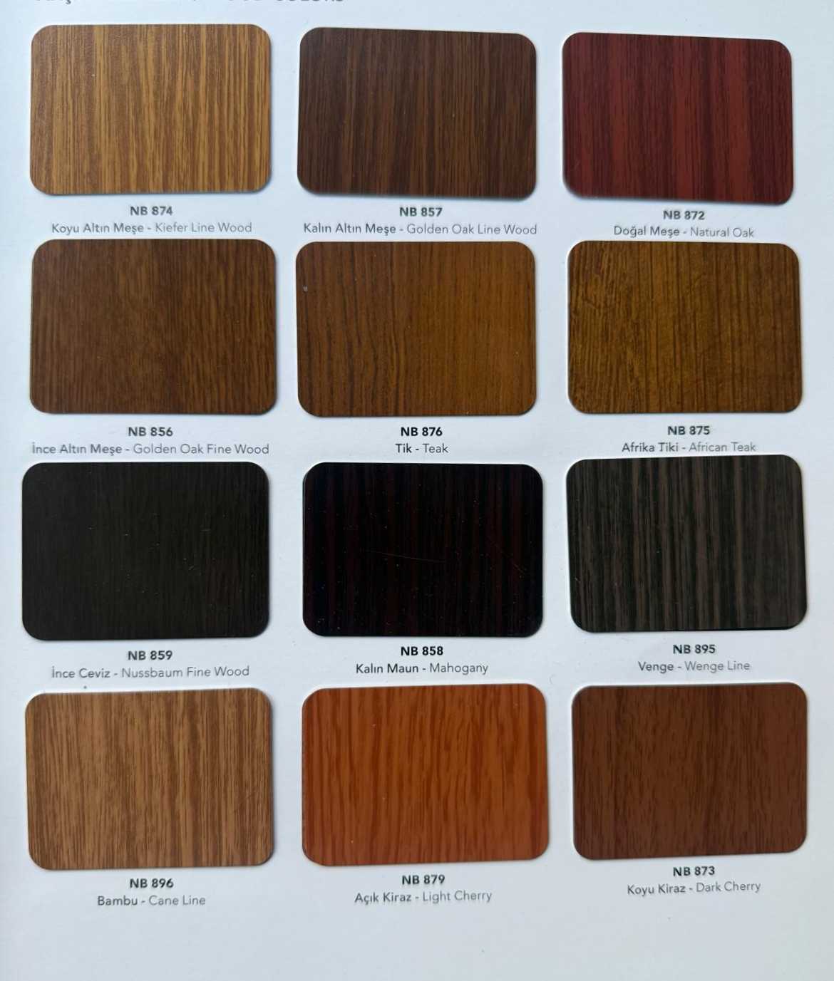 ASAŞ kompozit panel kartelası