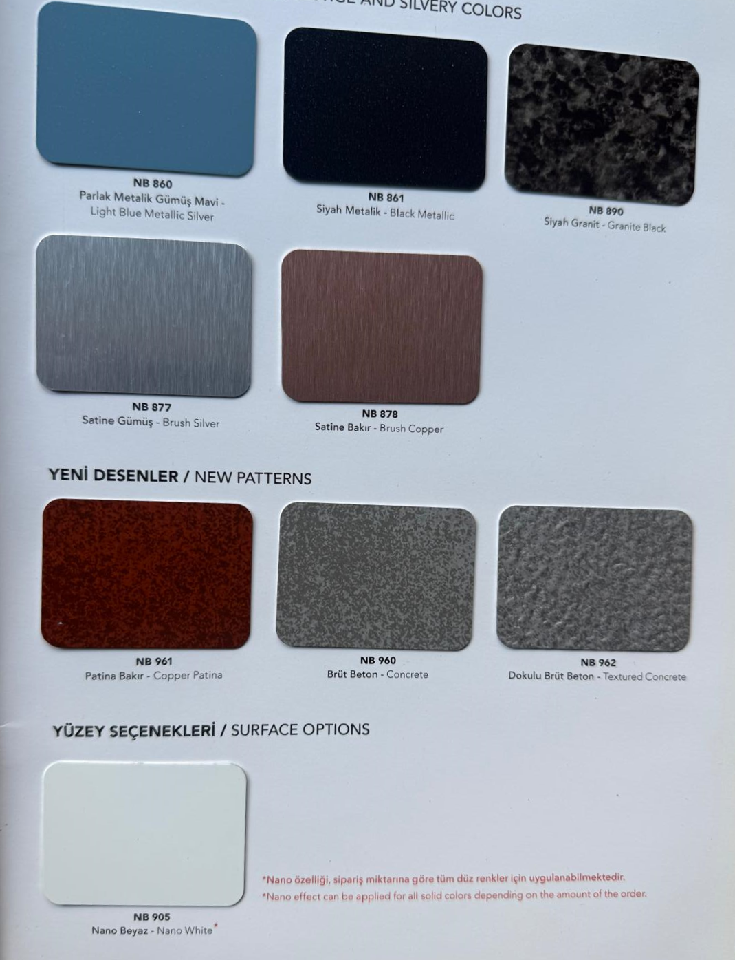 ASAŞ kompozit panel kartelası
